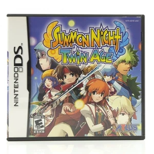 Juego Nintendo DS: Summon Night Twin Age - 2DS 3DS NTSC-U/C EE. UU. Vers. Atlus - Imagen 1 de 5