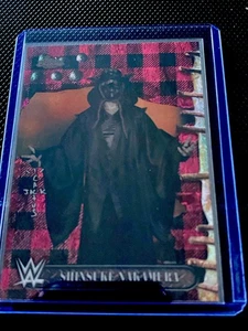 Shinsuke Nakamura Red Black Flannel 2025 Topps Chrome WWE x Cactus Jack #41 - Picture 1 of 2
