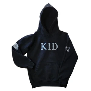 Grunt Style Youth Kid Hoodie Boys Small Black Sweatshirt - Picture 1 of 6