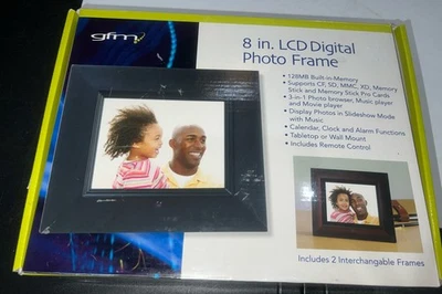 GFM 8” LCD Digital Photo Frame New In Box - Image 1 of 4