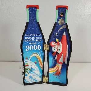McDonalds x Coca Cola Display Flasche Figur 2000 Orlando Worldwide Convention - Bild 1 von 6