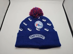 Philadelphia 76ers basketball pom knit beanie winter hat Tastykake  - Picture 1 of 2