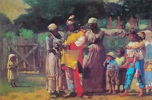 Winslow Homer, "Der Karneval" 14,5" Höhe x 22" Breite, Digitaldruck - Bild 1 von 2