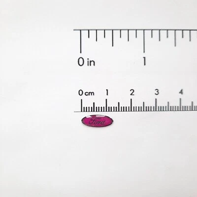 RC 1/10 Handcrafted Emblem Scale Badge Body Shell Accessories Car Drift Truck - Image 1 of 4