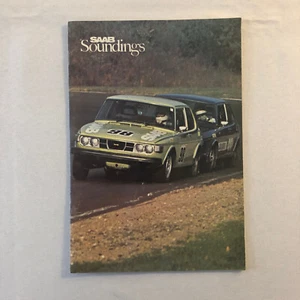 Saab Soundings Factory Magazine Saab Turbo Scania Truck EMS 1977 1978 - Picture 1 of 11