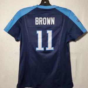 AJ Brown Trikot Damen Small #11 Tennessee Titans Football On Field NFL blau - Bild 1 von 8