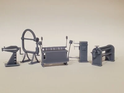 O Scale Sheet Metal Shop - Model Railroads - Dioramas - Image 1 of 4