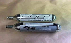 JT or SIG 90-Gram Cartridges, CO2 Pre-filled -2 pack - Picture 1 of 2