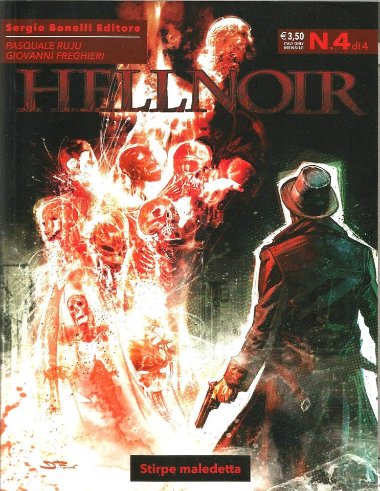 fumetto HELLNOIR SERGIO BONELLI Numero 4