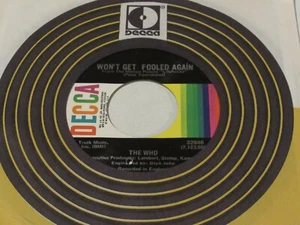 The Who 45 Won't Get Fooled Again Decca - Picture 1 of 2