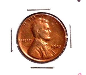 F GRADO 1945P PENNY DI GRANO LINCOLN (62616) - Foto 1 di 3