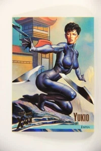 X-Men Fleer Ultra Wolverine 1996 Trading Card #34 Yukio L010696 - Picture 1 of 2