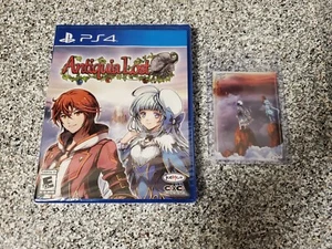 Antiquia Lost (PlayStation 4, 2018) Limited Run # 146 w/ Card. PS4 Kemco RPG. - Picture 1 of 3