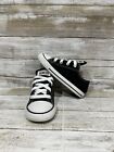 Converse Chuck Taylor All Star Kids Toddler Black Low Top Shoes 7J235 Size 9