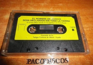 EL NOMBRE DE JEHOVA SERA DECLARADO EN TODA LA TIERRA CASETE TESTIGOS JEHOVA - Picture 1 of 2