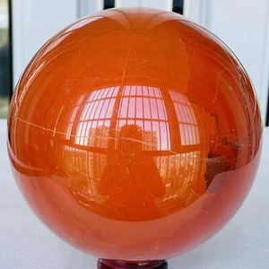 Natural Red jasper Sphere Quartz Crystal reiki Ball Healing 2120G - Picture 1 of 12