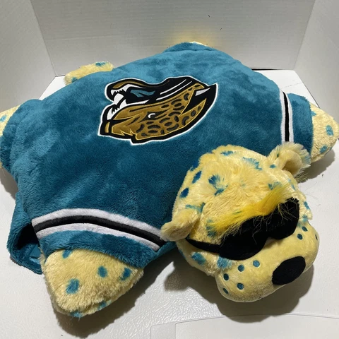 NFL Jacksonville Jaguars 18” Pillow Pet Mascot Plush - Excellent Condition Cover