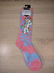Calcetines My Little Pony Tie-Dye Crew Mujer Nuevos/Con Etiquetas 8-12 "¡#Amigos de por vida!" - Imagen 1 de 4