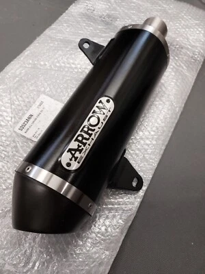 Silencieux Arrow Urban Aluminium Noir Yamaha X-Max 300 2017   2020 - Photo 1/4