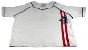 SIG GmbH niños niño camiseta NUEVO talla 92 camisa blanca manga corta niños azul rojo - Imagen 1 de 2