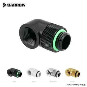 Barrow G1/4" 90 Degree Elbow Rotation Connector Fitting TWT90 - Picture 1 of 5