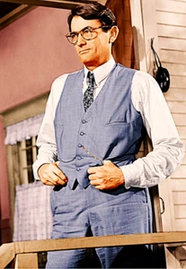 GREGORY BECK IN TO KILL A MOCKINGBIRD Calamita fotografica @ 3"x5" - Foto 1 di 1