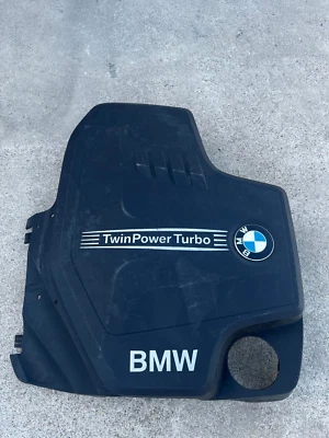 BMW 320I 328I 2013-2016 2,0 L motor superior panel de cubierta de plástico OEM Foto 1 de 4