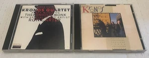 Kronos Quartet 2 CD Lot- Self Titled Plays Thelonious Monk - Picture 1 of 7