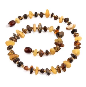 USA Handmade Natural Baltic Amber NECKLACE KIZIMA - Picture 1 of 3