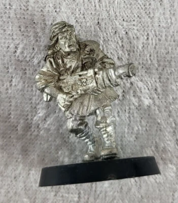 Citadel Games Workshop Imperial Guard Tallarn Desert Raider Trooper 1990s Metal  - Image 1 of 2