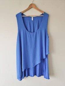 INTIMO Blue Sleeveless Flow & Go Tunic Top SIZE 22 modal - Picture 1 of 3