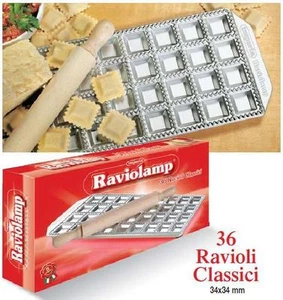 IMPERIA RAVIOLAMP - MOLDE DE RAVIOLI - 36 RAVIOLI CLÁSICOS - MOD.4308 - Imagen 1 de 1