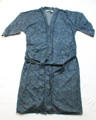 Albornoz vintage Hemingway Point para hombre azul cachemira talla única Foto 1 de 4