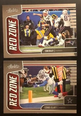 2019 Panini Absolute Football Red Zone Insert Cards Lot You Pick - Image 1 of 2