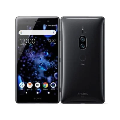 Sony Xperia XZ2 SOV38 Premium schwarz 64GB entsperrt SIM-frei Android Smartphone au - Bild 1 von 4