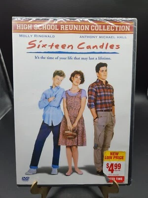 Sixteen Candles (DVD, 1984) Molly Ringwald Anthony Michael Hall Sealed New - Image 1 of 3