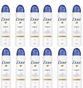 12 Pack Dove Original Antiperspirant Deodorant Spray, 150ml (5.07 oz) - Picture 1 of 1
