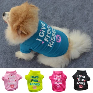 Cute Pet Dog Cat Clothes Summer Puppy TShirt Clothing Small Dogs Chihuahua Vest‹ - Picture 1 of 19