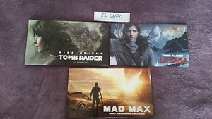ARTBOOK RISE OF THE TOMB RAIDER + ARTBOOK INSIDE LA SAGA TOMB RAIDER +MAD MAX - Picture 1 of 2