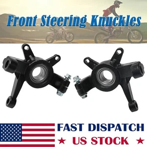 Front Steering Knuckle Spindle With Bearing For DIY Go Kart UTV ATV Quad Buggy - Bild 1 von 19