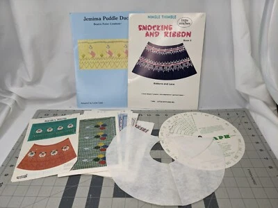 Smocking Plate Childrens Sewing Pattern Lot of 18 and Sizograph - Image 1 of 4