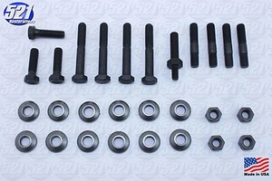 Fits Mopar Exhaust Manifold Hardware Kit Studs Nuts 71-74 340 360HP Dart Cuda - Picture 1 of 2