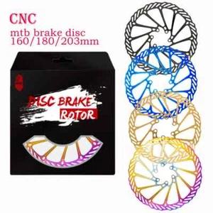 Disco de freno mecánico hidráulico para bicicleta de montaña 160 180 mm color MTB pinza rotor - Imagen 1 de 32