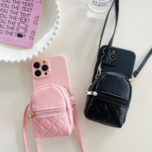 Case For Huawei & Honor Crossbody Coin Purse Shockproof Soft Wallet Phone Covers - Picture 1 of 29
