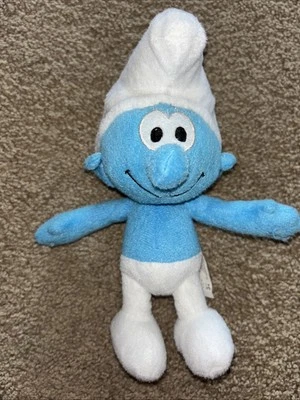 The Smurfs Peyo 2010 Nanco Smurf 8" Plush - Image 1 of 4