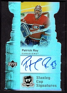 PATRICK ROY 2006-07 Upper Deck The Cup Stanley Signatures AUTO #05/25 Montreal - Picture 1 of 2