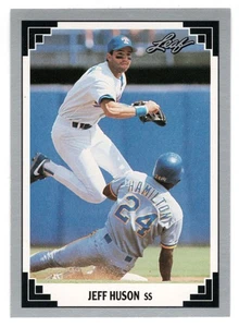 Jeff Huson - Texas Rangers (Baseball Card) 1991 Leaf # 134 Mint - Picture 1 of 1