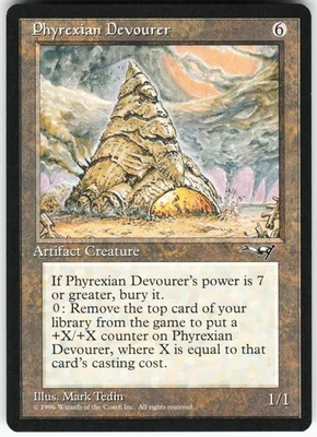 Phyrexian Devourer R Alliances ALL Artifact Creature Regular MTG NM - Image 1 of 2