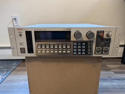 Akai S1100 S-1100 Rack Sampler - Max Memory & New Power Supply - Image 1 of 4