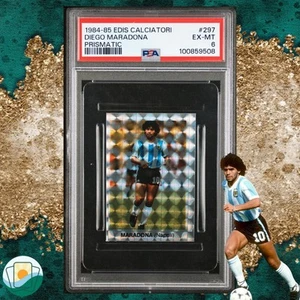 Calciatori 1984-85 EDIS | PSA 6 Diego Maradona | Prismatic | #297 - Picture 1 of 1